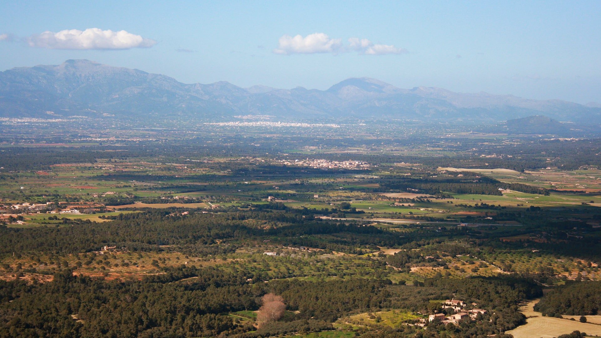 Views from the Gracia Sanctuary, on the way to Puig de Randa